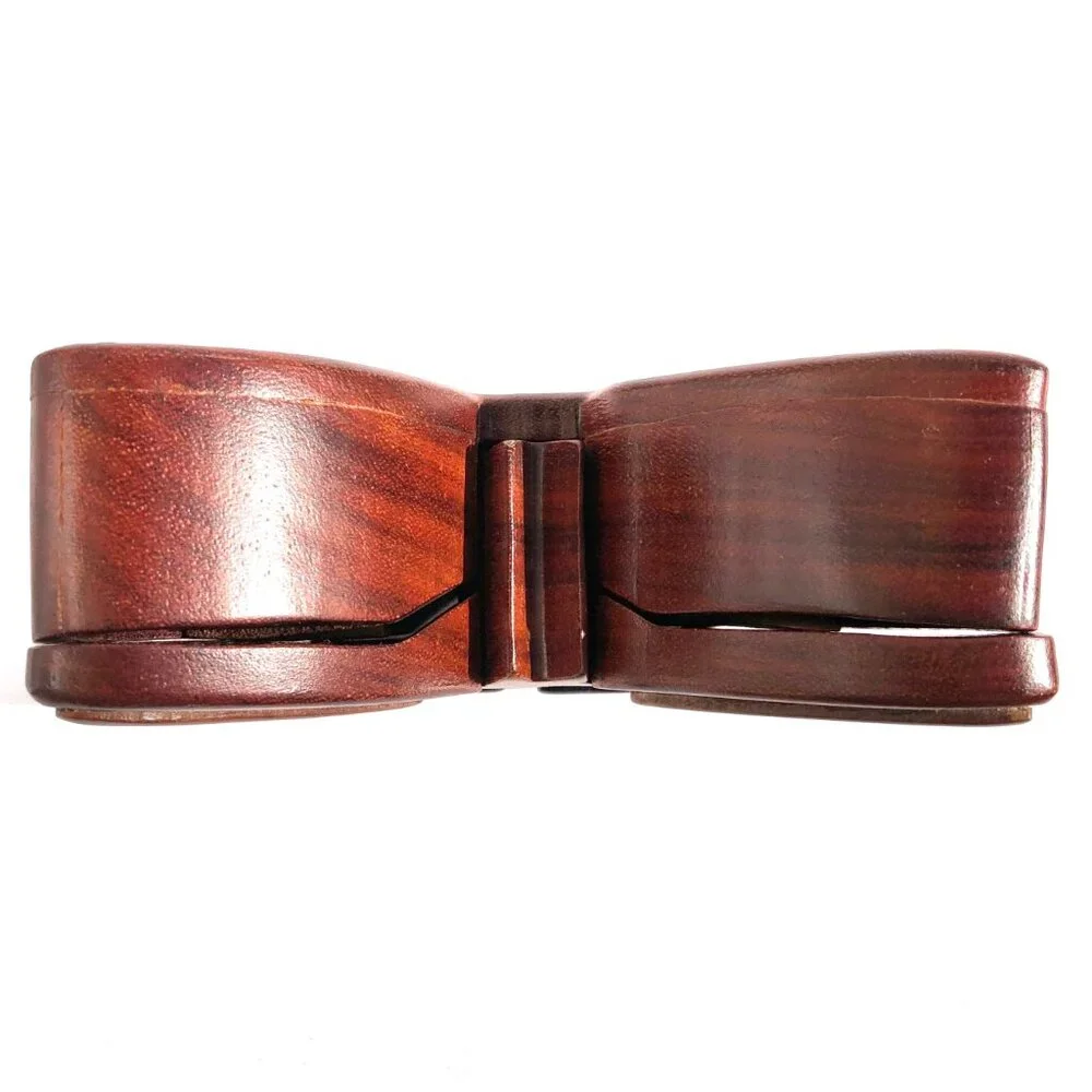 Butterfly Wood Puzzle Box Stash Box secret compartments Intarsia Jewelry Box
